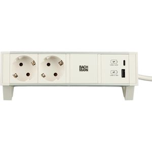 Produktbild für Tischsteckdose Bachmann Desk 2, mit 0,2 m GST18 Kabel