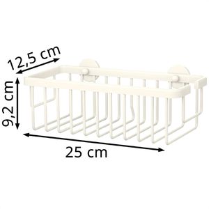 Produktbild für Duschablage Tesa Moon White 40577, weiß