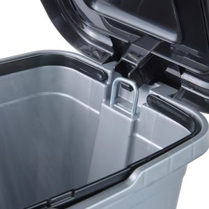 Produktbild für Mülleimer Keeeper Olaf, silber