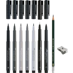 Produktbild für Tuschestifte Faber-Castell Pitt Artist Pen 267118