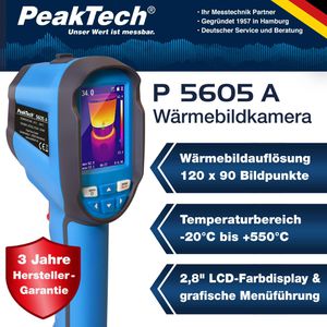 Produktbild für Wärmebildkamera PeakTech P 5605A