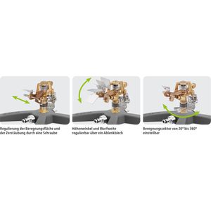 Produktbild für Rasensprenger GEKA V 80 B, 17.0012.9