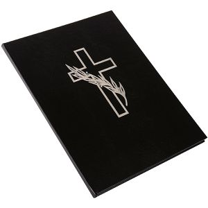 Produktbild für Gästebuch Goldbuch 11375 Kondolenzbuch, schwarz