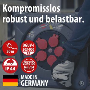 Produktbild für Kabeltrommel Brennenstuhl Professional KA5100, für außen IP44