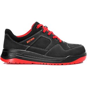 Produktbild für Sicherheitsschuhe ELTEN Maverick black-red Low, ESD, S3S