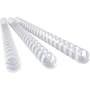 Produktbild für Plastikbinderücken Böttcher-AG weiß, für A4