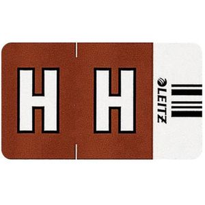 Buchstabensignale Leitz Orgacolor, 6617, Buchstabe H