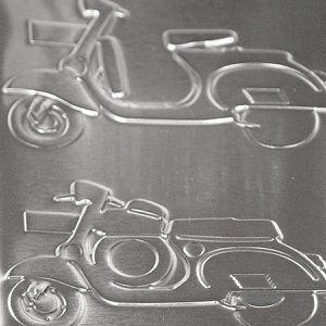 Produktbild für Teedose Nostalgic-Art Vespa Model Chart, aus Metall