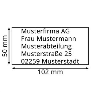 Produktbild für Brother-Etiketten Brother BDE-1J050102-102, weiß