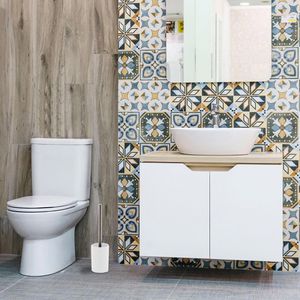 Produktbild für WC-Bürste Relaxdays weiß
