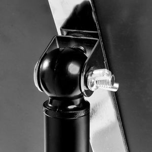 Produktbild für Infoständer Böttcher-AG aus Aluminium, schwarz, A3