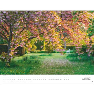 Produktbild für Bildkalender Heye 21789, Gartenparadies, Jahr 2027