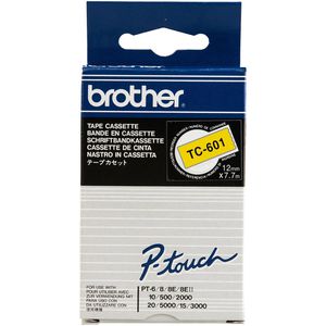 Produktbild für Schriftband Brother TC-601, 12mm
