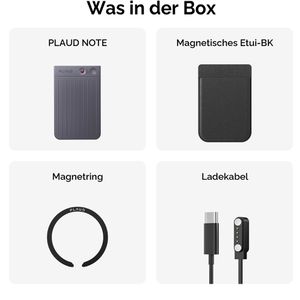Produktbild für Diktiergerät Plaud Note Black