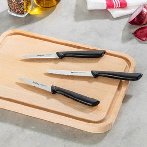 Produktbild für Messerset Tefal Colorfood K2733S schwarz