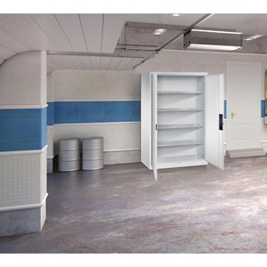 Produktbild für Werkzeugschrank CP-Möbel 8932-052, aus Metall, lichtgrau