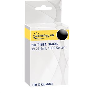 Produktbild für Tinte Böttcher-AG für Epson 16XXL C13T168140