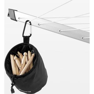 Produktbild für Wäscheklammerbeutel Brabantia Premium-Black 105760