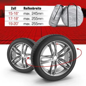 Produktbild für Reifentaschen Walser 13696, bis 16 Zoll