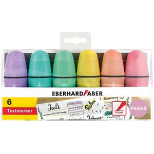 Produktbild für Textmarker Eberhard-Faber Mini, 6 Stück
