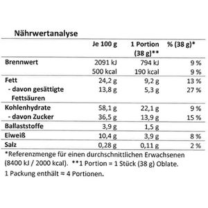 Produktbild für Waffeln Dr.Quendt Oblaten Schoko