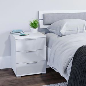 Produktbild für Nachttisch Vicco Florenz, weiß