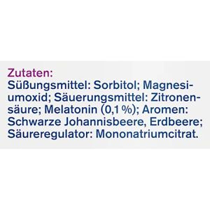 Produktbild für Melatonin tetesept Direkt, 20 Portionen Granulat für 20 Nächte