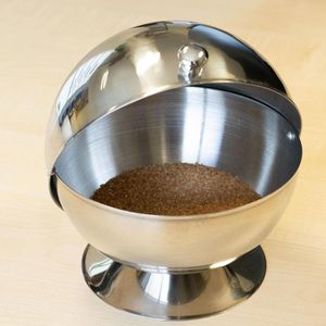 Produktbild für Zuckerdose APS Zuckerkugel, silber