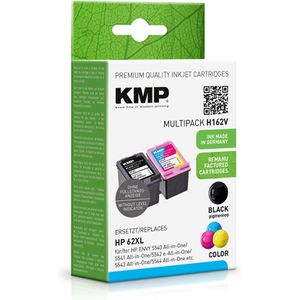 Produktbild für Tinte KMP H162V für HP 62XL Multipack
