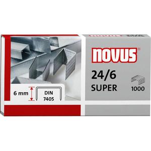 Heftklammern Novus 040-0026, Typ 24/6 Super