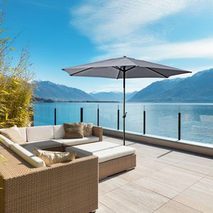 Produktbild für Sonnenschirm Garden-Pleasure 507248, rund