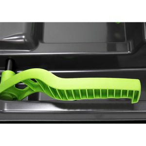 Produktbild für Schlitten KHW Lenkschlitten Snow Fox, anthrazit, 95 cm