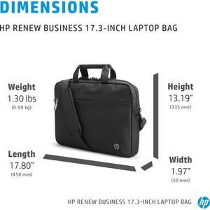 Produktbild für Laptoptasche HP Renew Business 3E2U6AA, schwarz