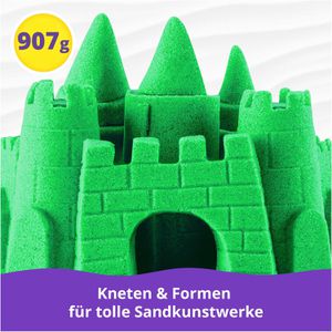 Produktbild für Kinetischer-Sand Kinetic-Sand Colour Bag, grün