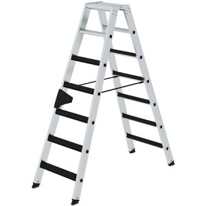 Produktbild für Stehleiter MUNK 41607, nivello-Leiterfüße, beidseitig begehbar