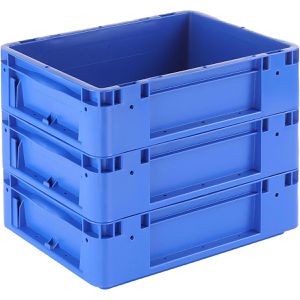 Produktbild für Eurobox Alpha-Paletten Silverline, blau, 10 Liter