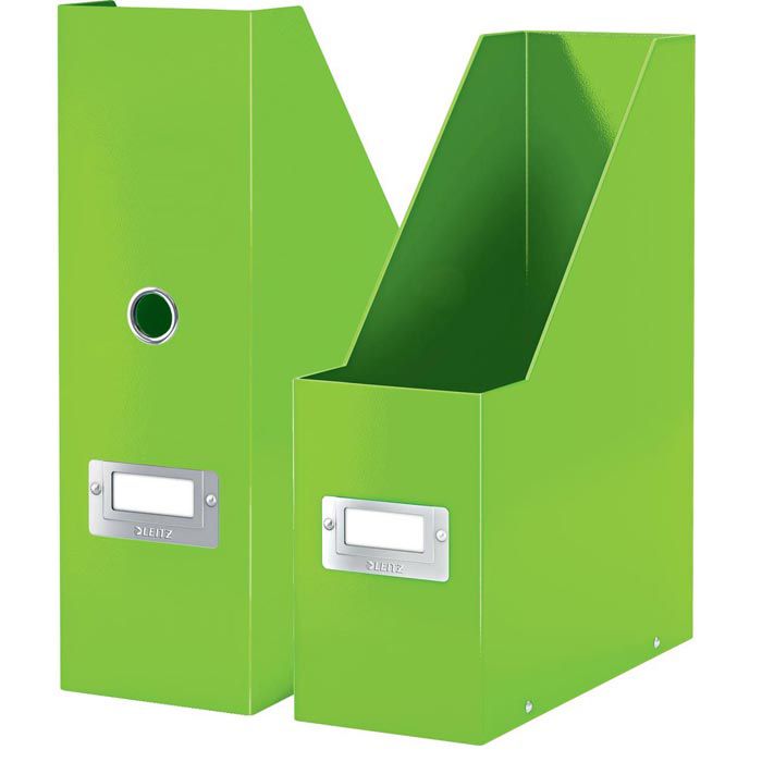 Leitz MyBox® Aufbewahrungsbox Klein mit Deckel, Apfelgrün (5229-10-54)
