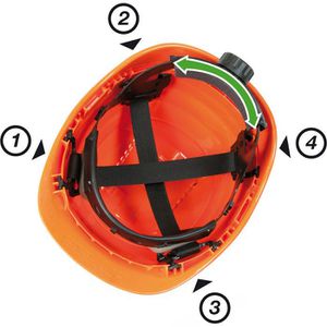 Produktbild für Forsthelm Oregon Waipoua, 562413, orange