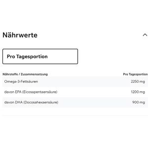 Produktbild für Omega-3 ESN Caps, hochdosiert, 60 Kapseln