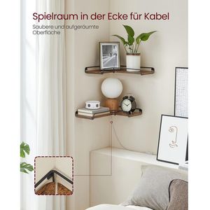 Produktbild für Wandregal Vasagle LLS831B01, vintage braun