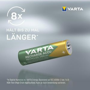 Produktbild für Akku Varta Recycled 56816, 1,2 V, 2100 mAh