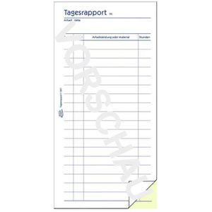 Produktbild für Rapportbuch Zweckform 1301, 105 x 200mm