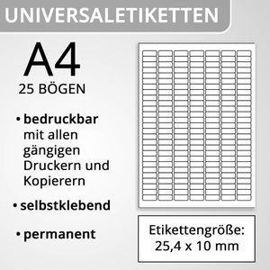 Produktbild für Universaletiketten Herma 4333 Premium, weiß