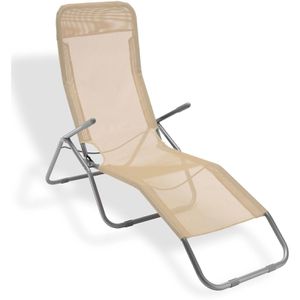 Produktbild für Sonnenliege DEMA Viginia 94029, aus Stahl / Kunststoff