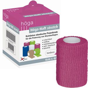 Fixierbinden Höga Haft Stretch, himbeer