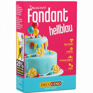 Produktbild für Fondant Decocino Roll-, Dekor- &amp; Modellierfondant, reißfest