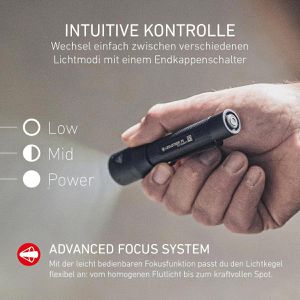 Produktbild für Taschenlampe Ledlenser P5, LED, mit Batterie