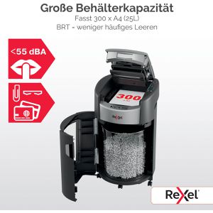 Produktbild für Aktenvernichter Rexel 2025300XEU ShredMax Autofeed+ 300X