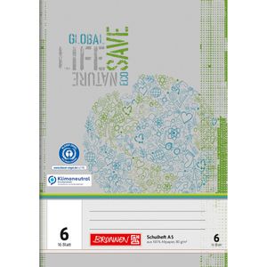 Produktbild für Schulheft Brunnen 104510601, ab 1. Klasse, A5