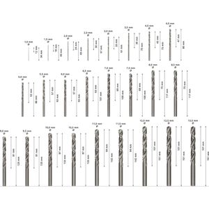 Produktbild für Bohrer Bosch PRO Metal HSS-G, 2608587017